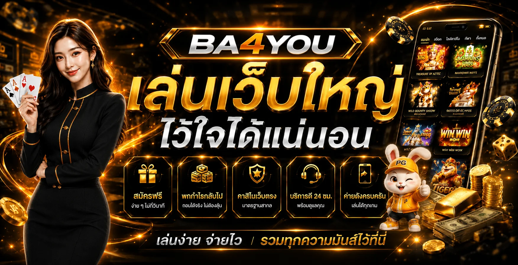 BA4YOU | สมัครสมาชิก เข้าสู่ระบบ และข้อมูลบริการ